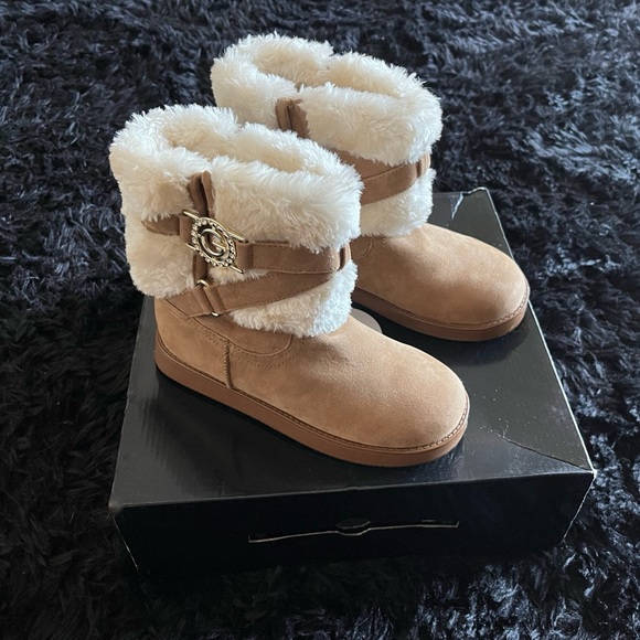 GUESS Faux-Fur Winter Boots - Picture 1 of 5